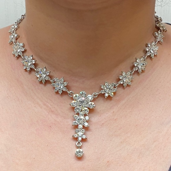 Indian silver necklace set - Picture 11 of 12